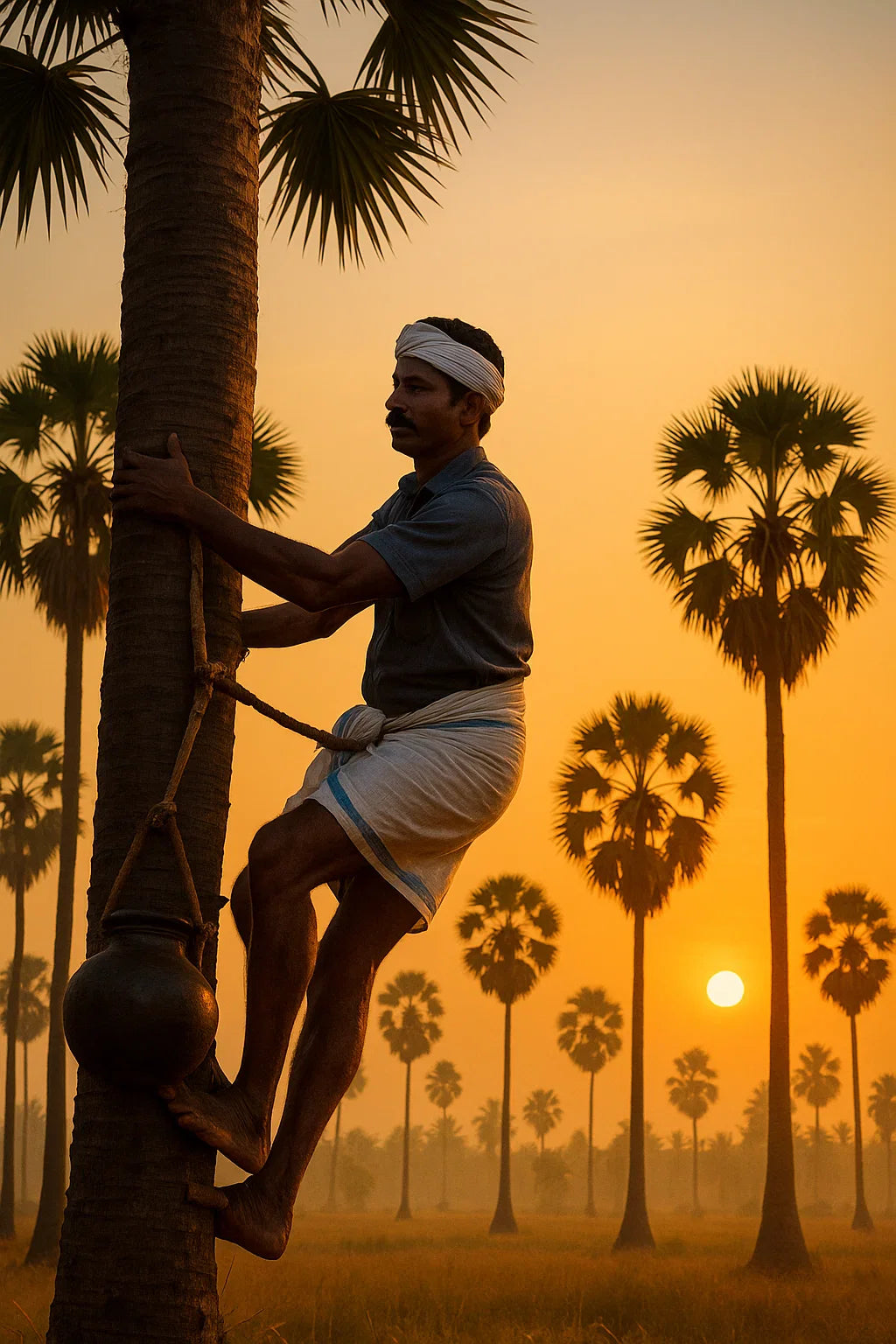How Palm Jaggery is Made – Traditional Method Explained