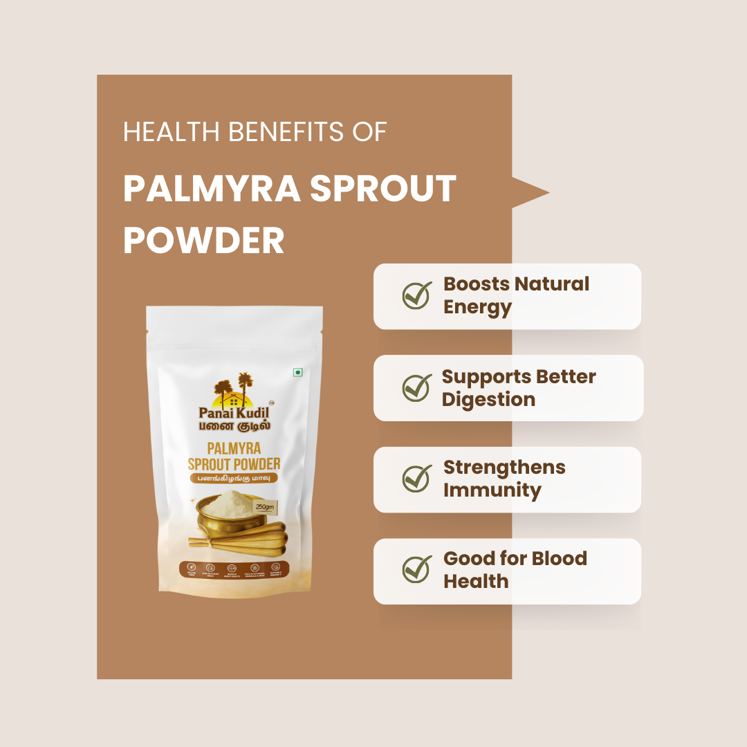 Benefits of Palmyra sprout powder