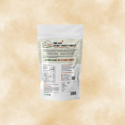 Coconut Jaggery Powder | Thennang Karupatti Powder | Unrefined Coconut Palm Jaggery | Natural Sweetener