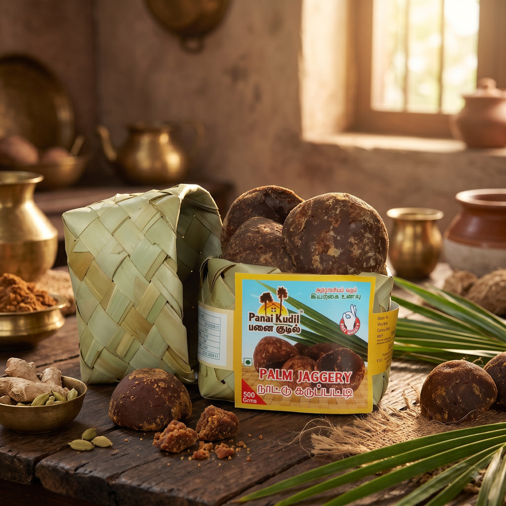 Nattu Palm Jaggery (Karupatti) 500 g