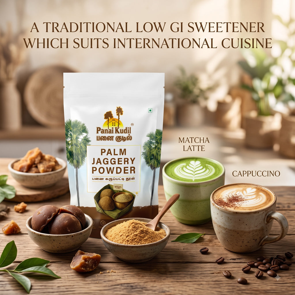 Palm Jaggery Powder 500 g – Palmyra Sweetener