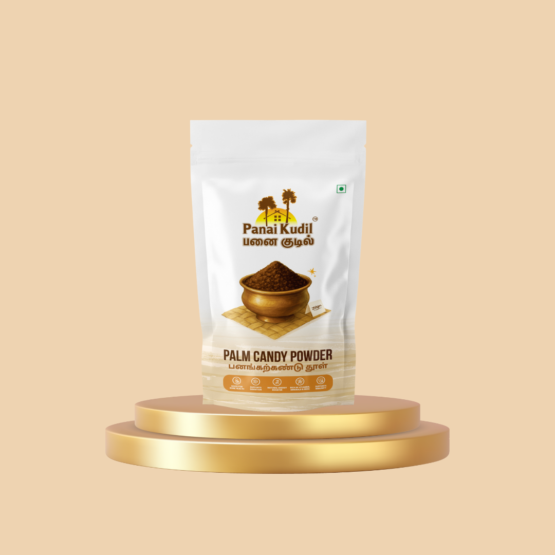 Natural Palm Candy | Panai Vellam Crystals | Unrefined Palm Sugar | Healthy Natural Sweetener
