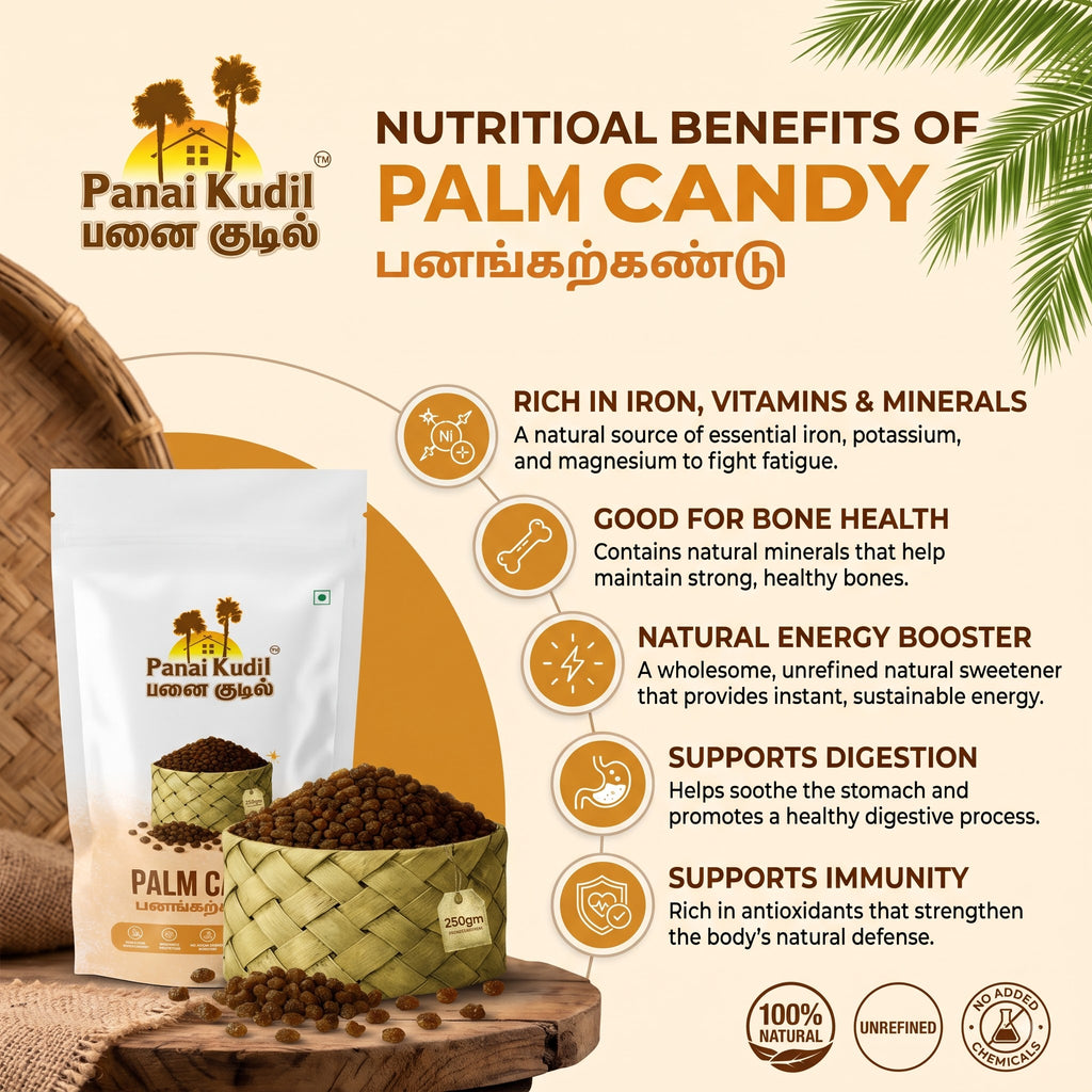 Palm Candy Crystals 250 g | Tad ka Mishri
