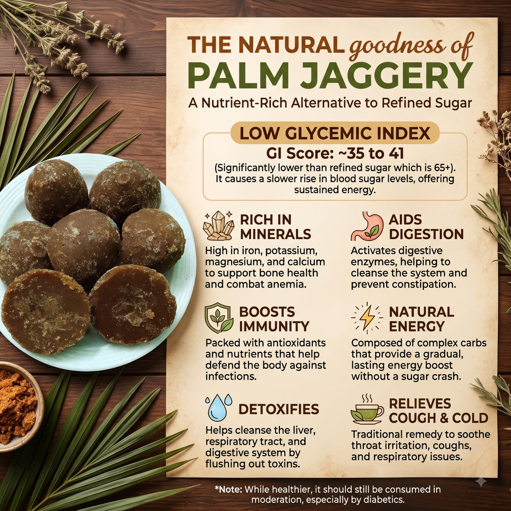 Nattu Palm Jaggery (Karupatti) 500 g