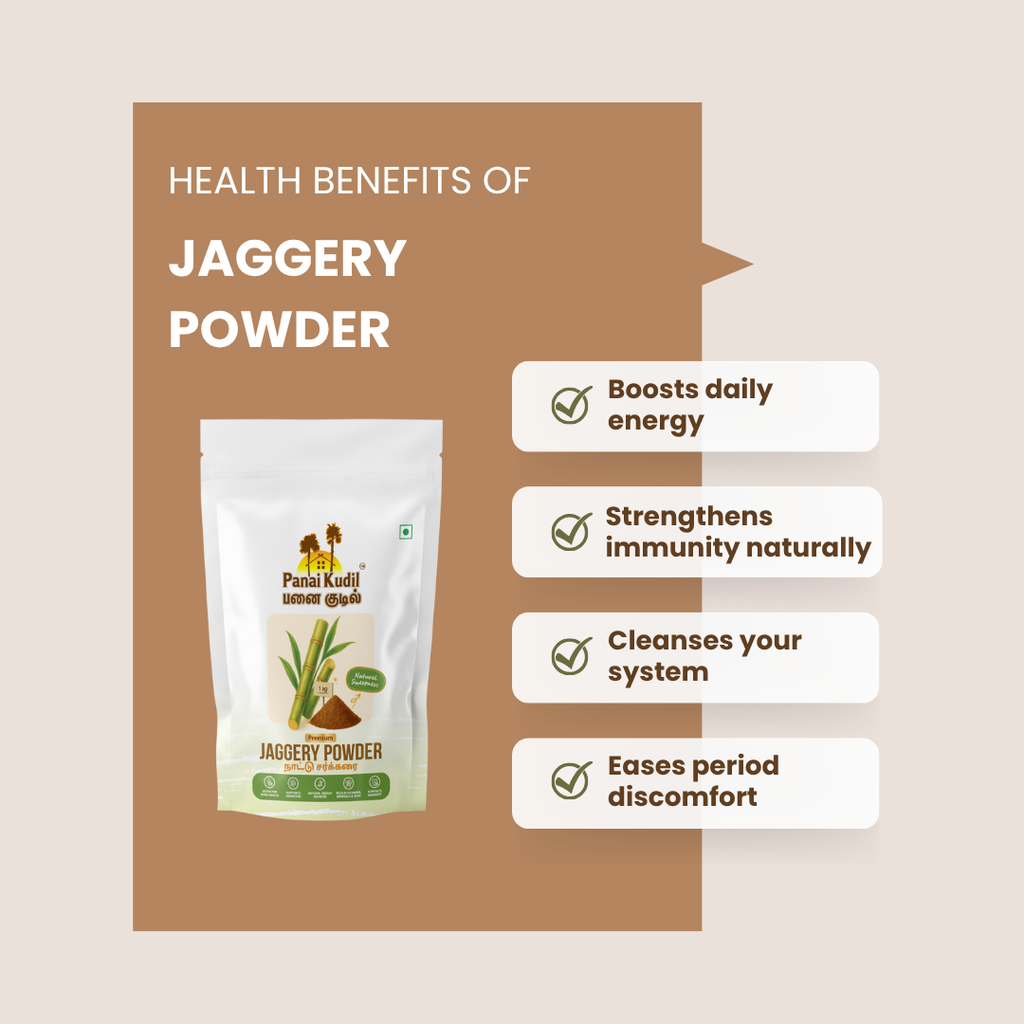 jaggery powder benefits