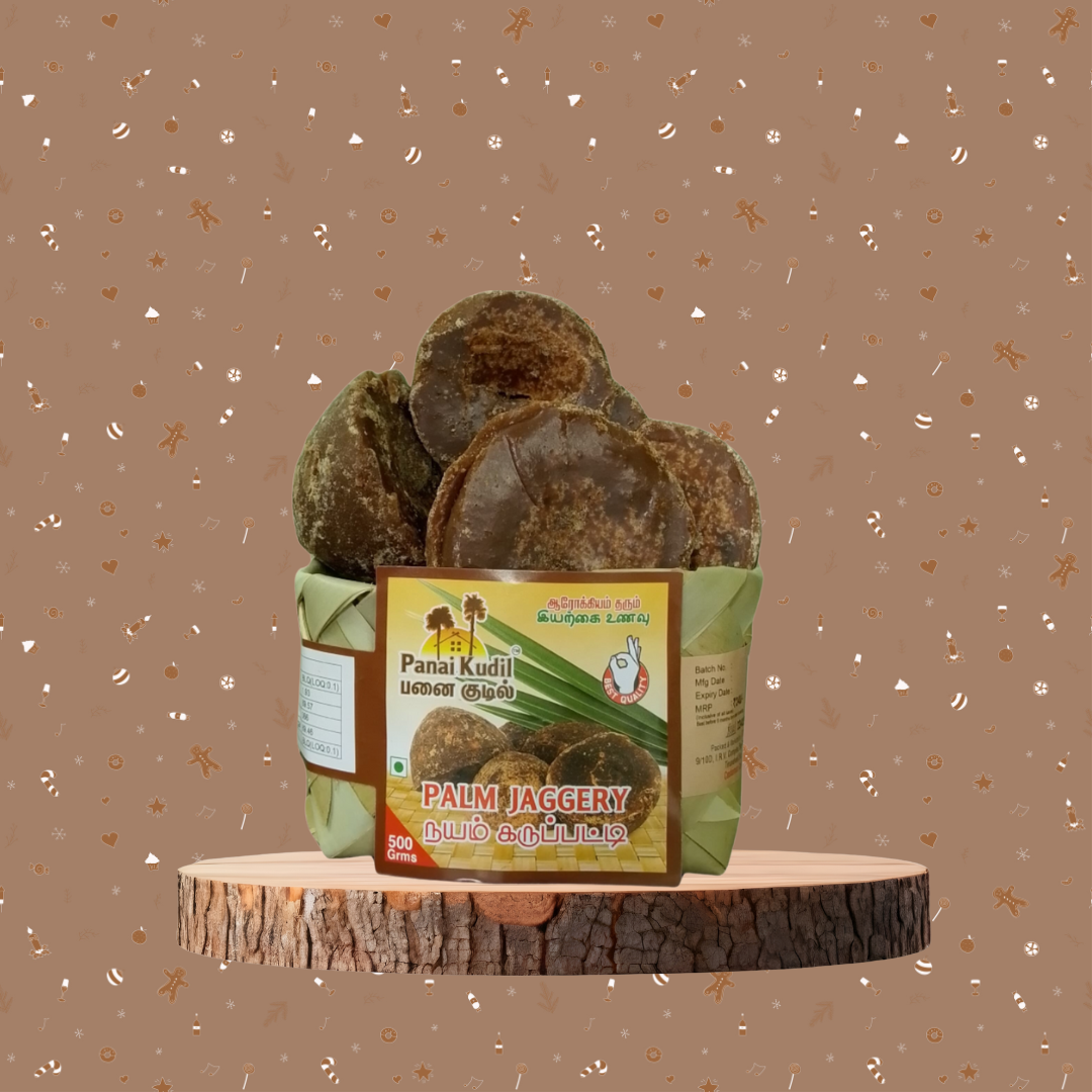 Nayam Palm Jaggery (Karupatti) – Natural Sweetener from Palmyra | Chemical-Free & Low GI