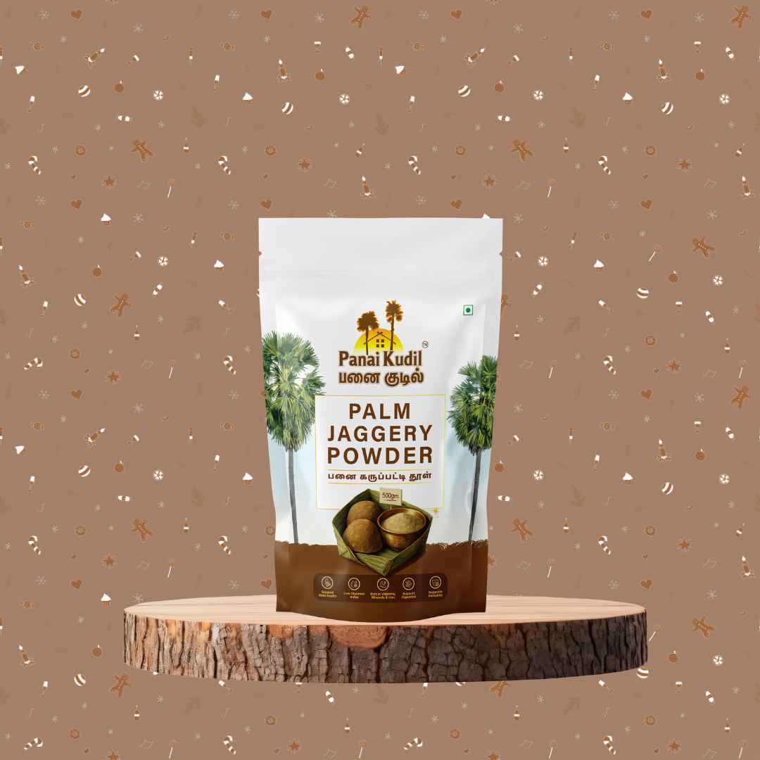 Palm Jaggery Powder – Natural, Low GI Sweetener | Karupatti | Tatti Bella