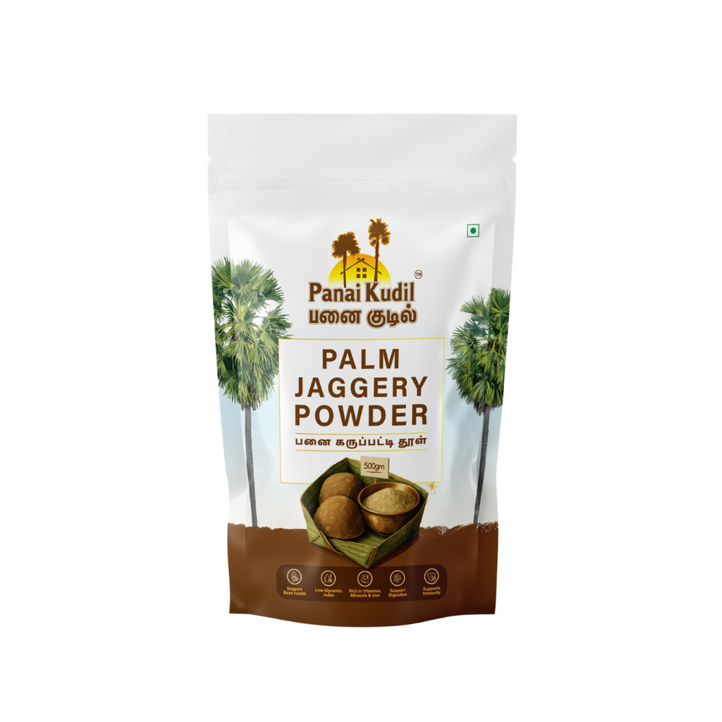 Palm Jaggery Powder – Natural, Low GI Sweetener | Karupatti | Tatti Bella